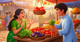 Bargain in Marathi